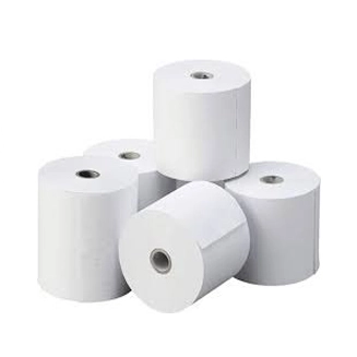 رول کاغذ حرارتی پرینتر لیبل زن سایز  8 سانتی متری
