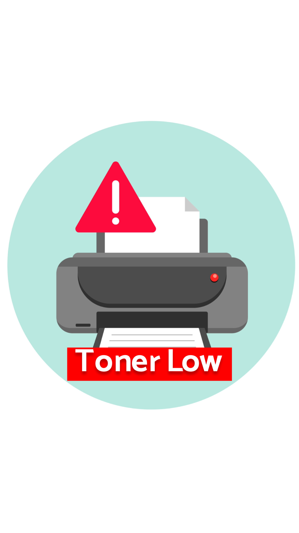 خطای Toner Low 