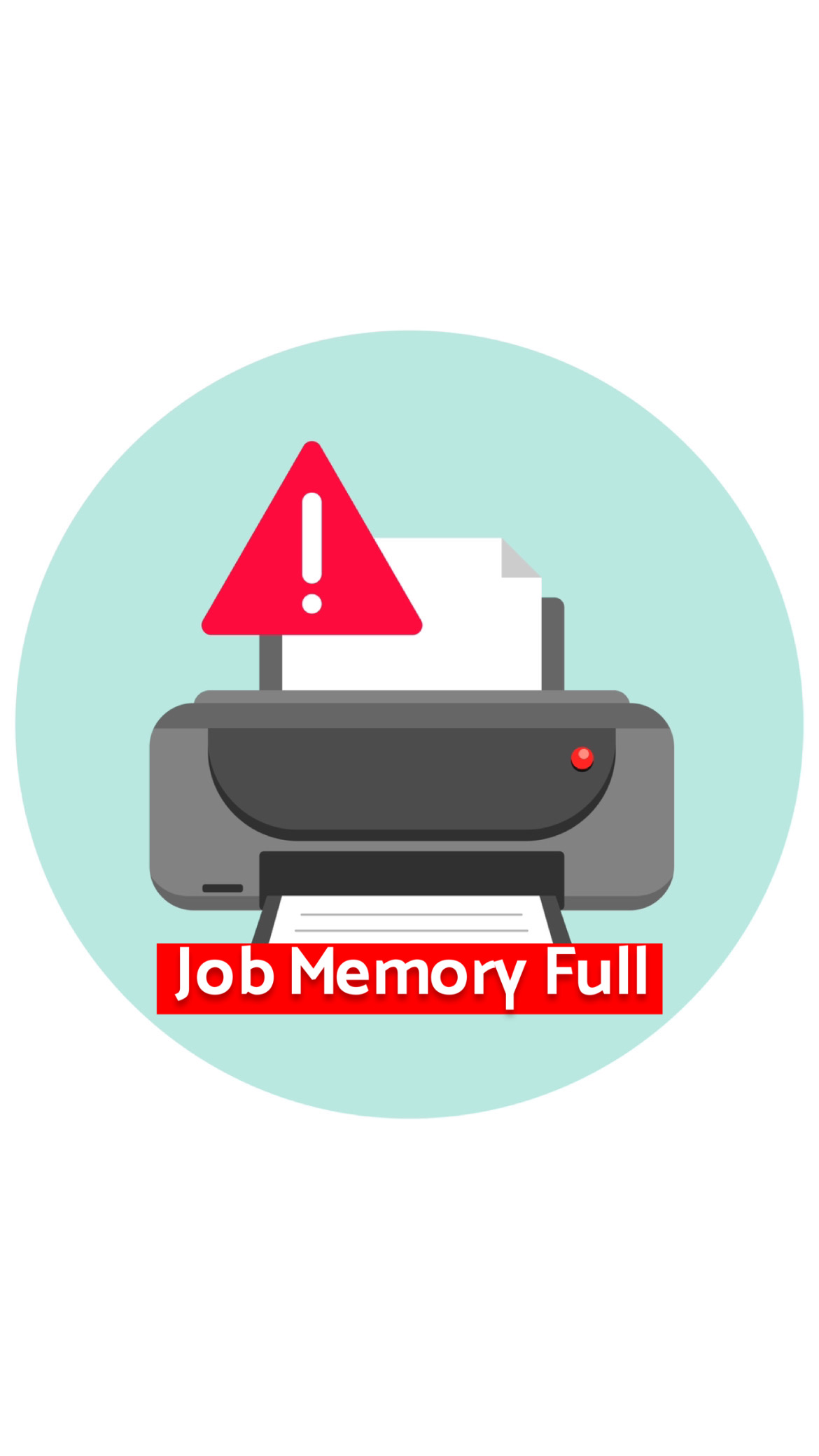 خطای Job Memory Full