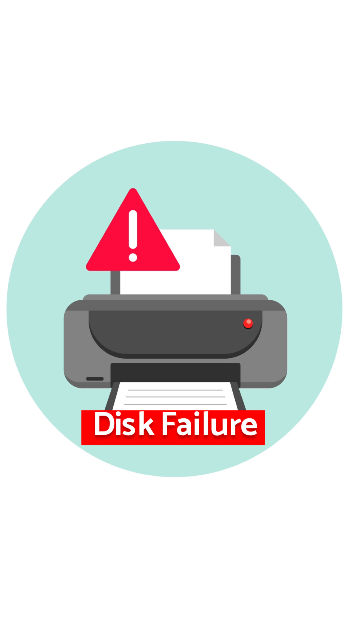 خطای Disk Failure