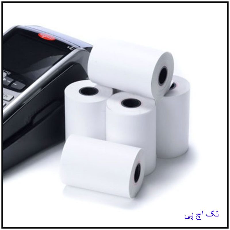 رول کاغذ پرینتر حرارتی پوز سایز 14 متری 55 گرمی